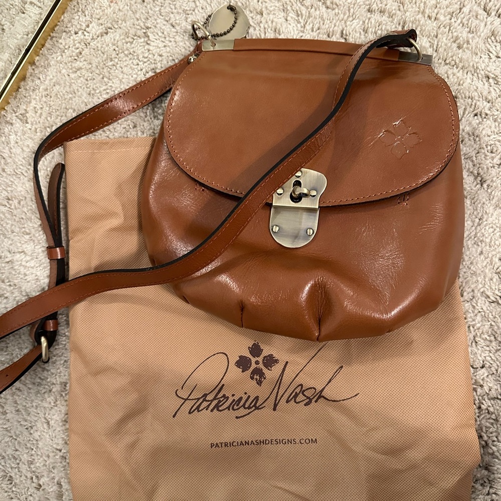 Patricia Nash leather crossbody purse